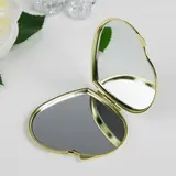 Зеркало складное, цвет золотой  - фото 2