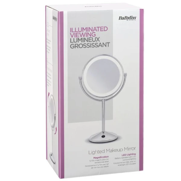 Зеркало BaByliss с 10-ти кратным увеличением 9436E - фото 3