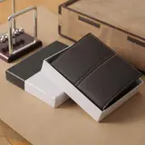 Портмоне мужское, 2 отдела, для карт, цвет кофе  - фото 4