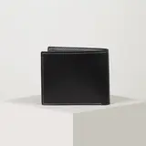 Портмоне мужское, 2 отдела, цвет чёрный  - фото 2