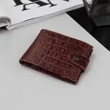 Портмоне мужское, цвет коричневый 