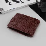 Портмоне мужское, цвет коричневый  - фото 3