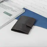 Портмоне мужское 2 в 1, цвет коричневый  - фото 2