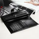 Кошелёк мужской, цвет чёрный  - фото 3