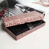 Кошелёк мужской, цвет чёрный  - фото 4