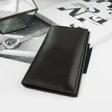 Портмоне мужское, 5 отделов, для карт, для монет, цвет кофе 