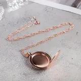 Кулон для фото "Эдель" круг, цвет золото, 40см  - фото 2