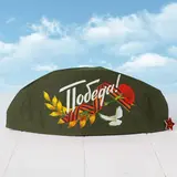 Набор «День Победы. Гвоздики», пилотка, брошь  - фото 2