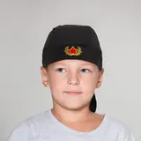 Бандана, цвет чёрный, обхват головы 54-58 см 