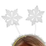 Карнавальный ободок "Две снежинки", поролон  - фото 2