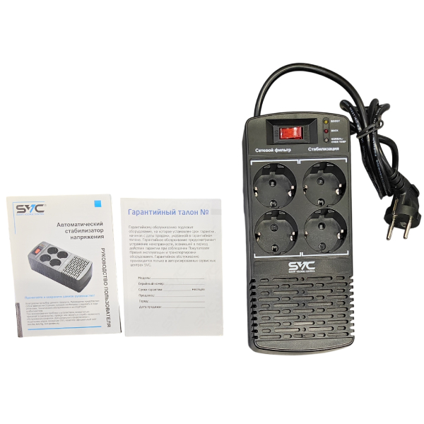 Стабилизатор SVC AVR-1000-L - фото 4
