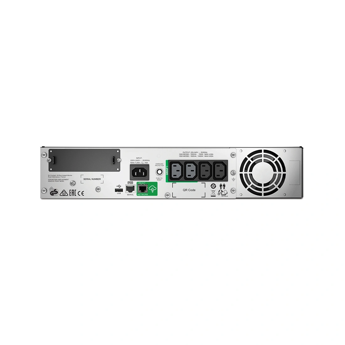 Источник бесперебойного питания APC Smart-UPS SMT1500RMI2UC SMT1500RMI2UC - фото 3