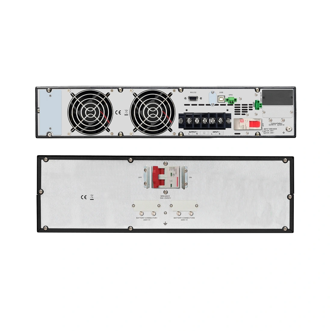 Источник бесперебойного питания APC Easy UPS SRV10KRILRK SRV10KRILRK,SRVPM10KRIL+SRVRK1+SRV240RLBP9A+SRVRK2 - фото 3