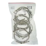 Хомут проволочный MGF W1, 4", диаметр 92-102 мм, оцинкованный  - фото 2