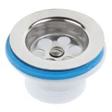 Выпуск "АНИ пласт" M100, 1 1/2" с нержавеющей сеткой 