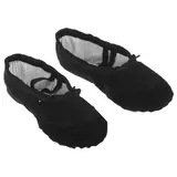 Балетки гимнастические, размер 32, цвет чёрный 