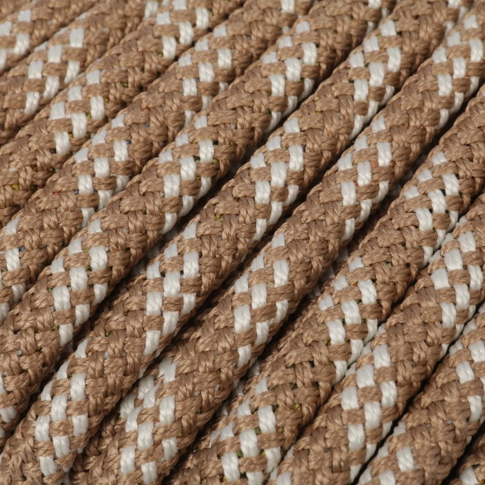 Шнур плетёный 24-х прядный ПП, d=10 мм, 20 м, цвет МИКС 