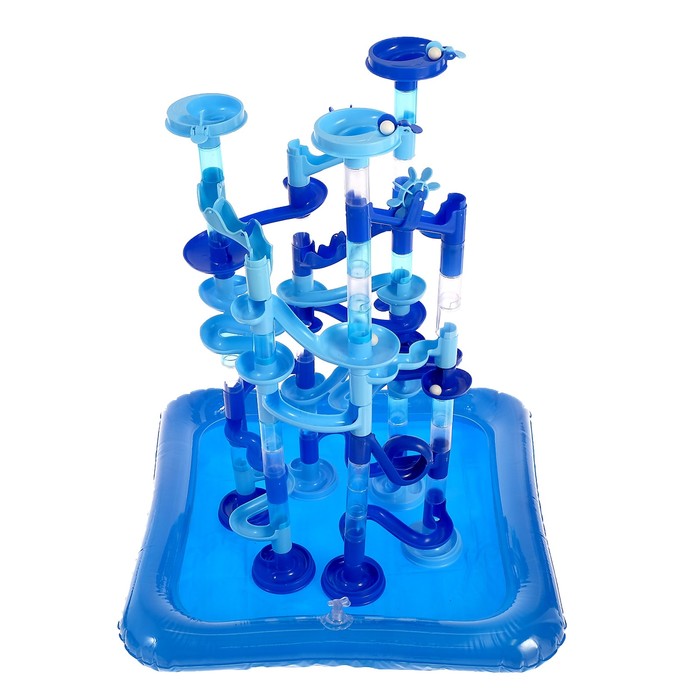 Водный аттракцион «Весёлая игра», с бассейном, для игр с марблс и водой 