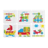 Конструктор «Болтовая мозаика: Транспорт», с отвёрткой и основанием, 96 деталей  - фото 4