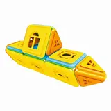 Конструктор магнитный «Замок», 204 детали  - фото 5