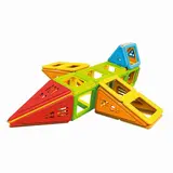 Конструктор магнитный «Замок», 204 детали  - фото 6