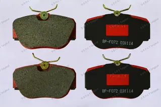 Тормозные колодки Gerat BP-F072 (передние)