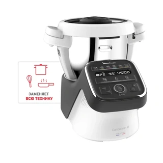 Кухонный робот Moulinex Companion XL HF80B832 с функцией нагрева