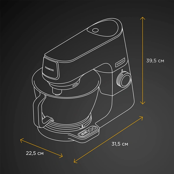 Kenwood ас үй машинасы KVC85.004SI - фото 10