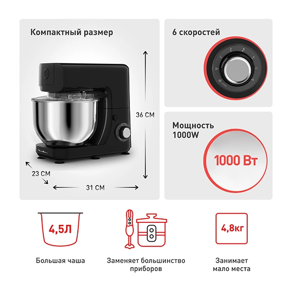 Кухонная машина Moulinex MC Essential QA151810 - фото 10