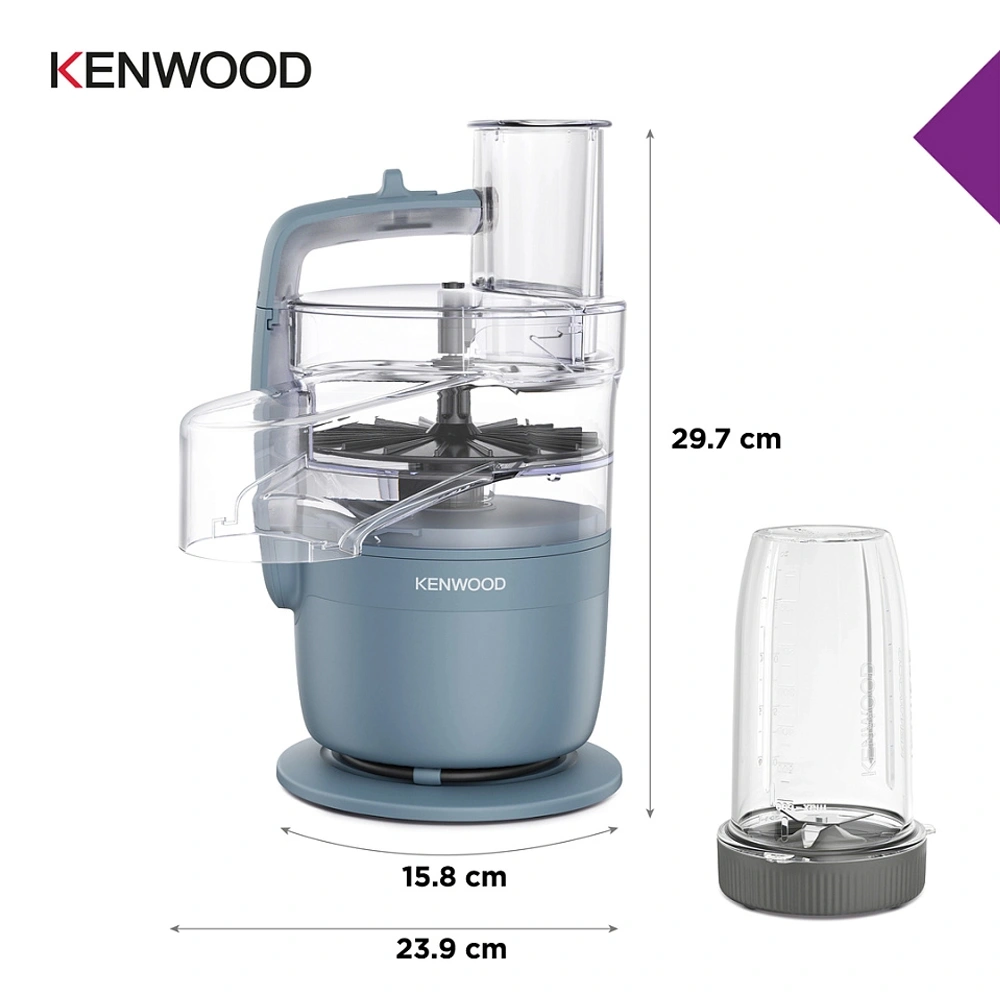 Kenwood тағам өңдеушісі FDP23.380GY - фото 4