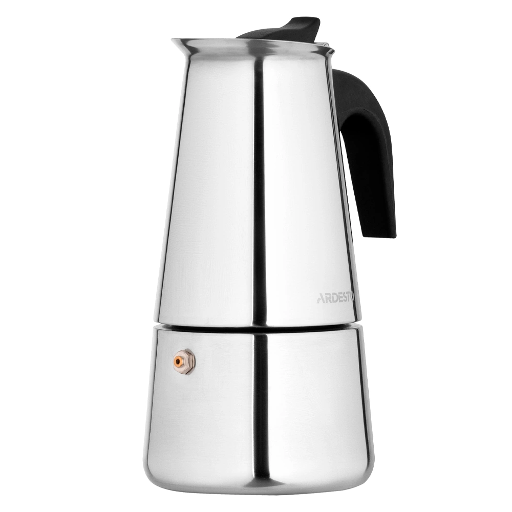 Гейзерная кофеварка Ardesto Gemini Apulia AR0806SS, 6 чашек - фото 2