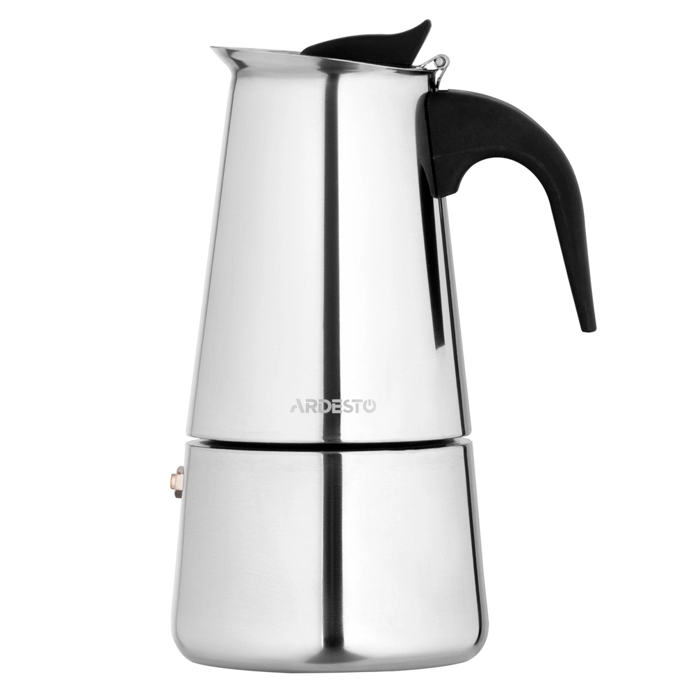 Гейзерная кофеварка Ardesto Gemini Apulia AR0806SS, 6 чашек