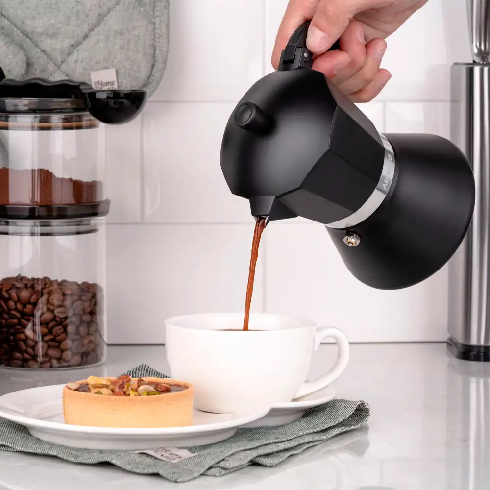 Гейзерная кофеварка Ardesto Gemini Trento AR0806AIB, 6 чашек - фото 10