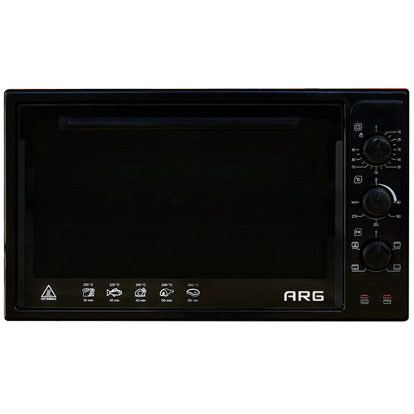 Комплект Мини-печь ARG 3618 L UZ Black/Red + Термос-кружка Verna LC-450GX  - фото 3