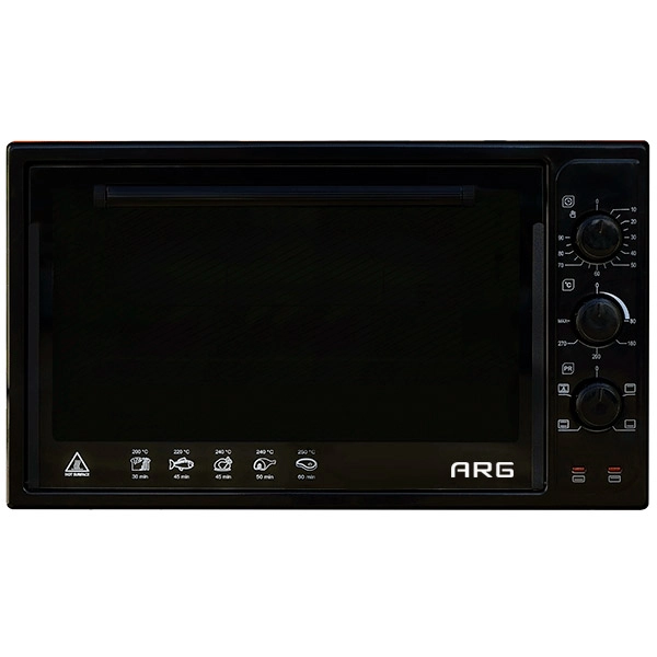 Мини-печь ARG 3618 L UZ Black/Red - фото 3