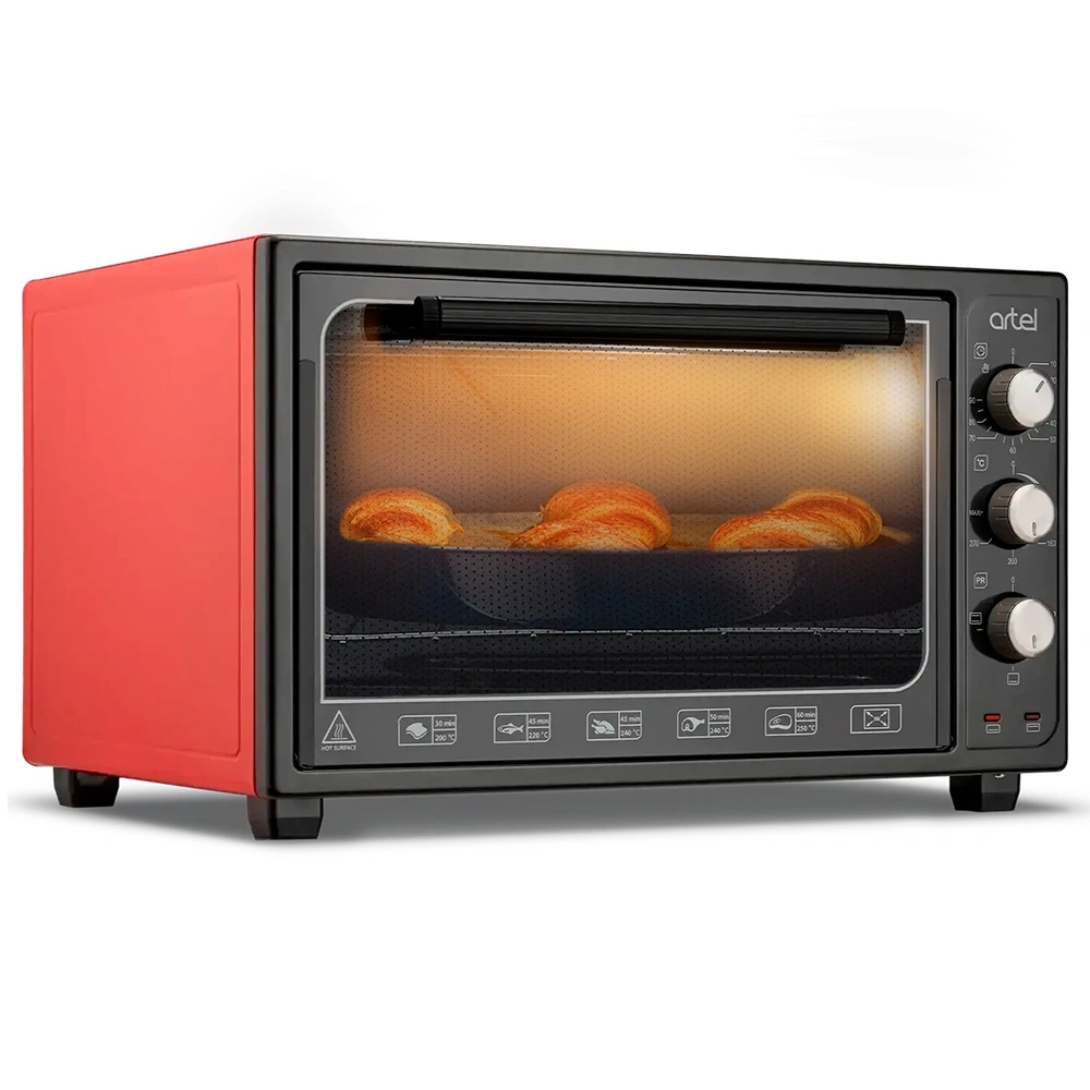 Мини-печь Artel 3618 L Black/Red KZ - фото 4