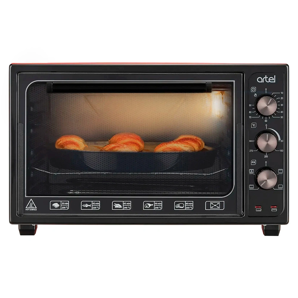 Мини-печь Artel 3618 L Black/Red KZ - фото 3