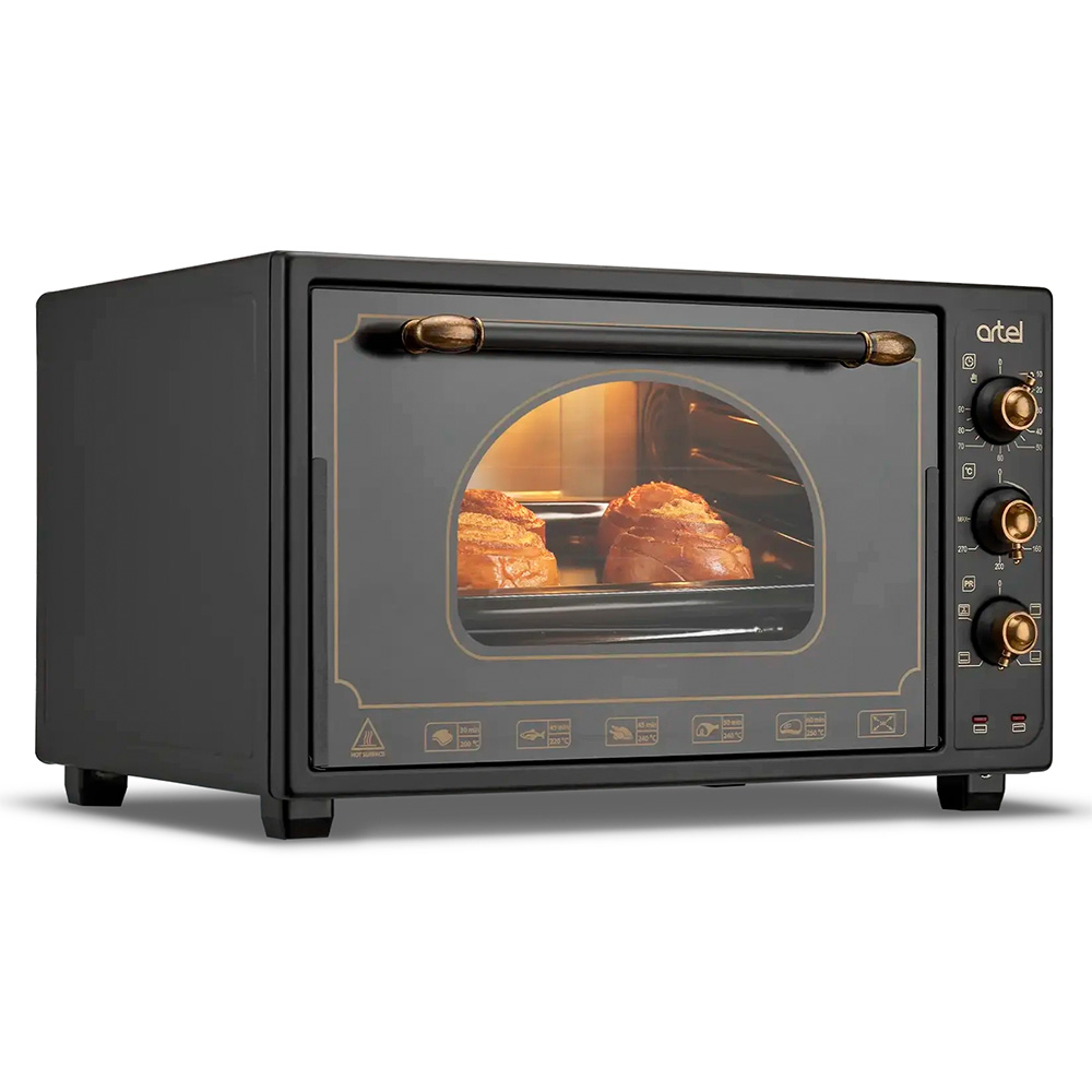 Мини-печь Artel 3618 L Black Retro KZ - фото 2