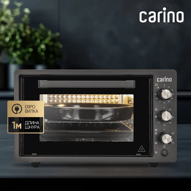 Мини-печь Carino CM4226 - фото 13 | sulpak.kg Мини-печь Carino CM4226 - фото 13