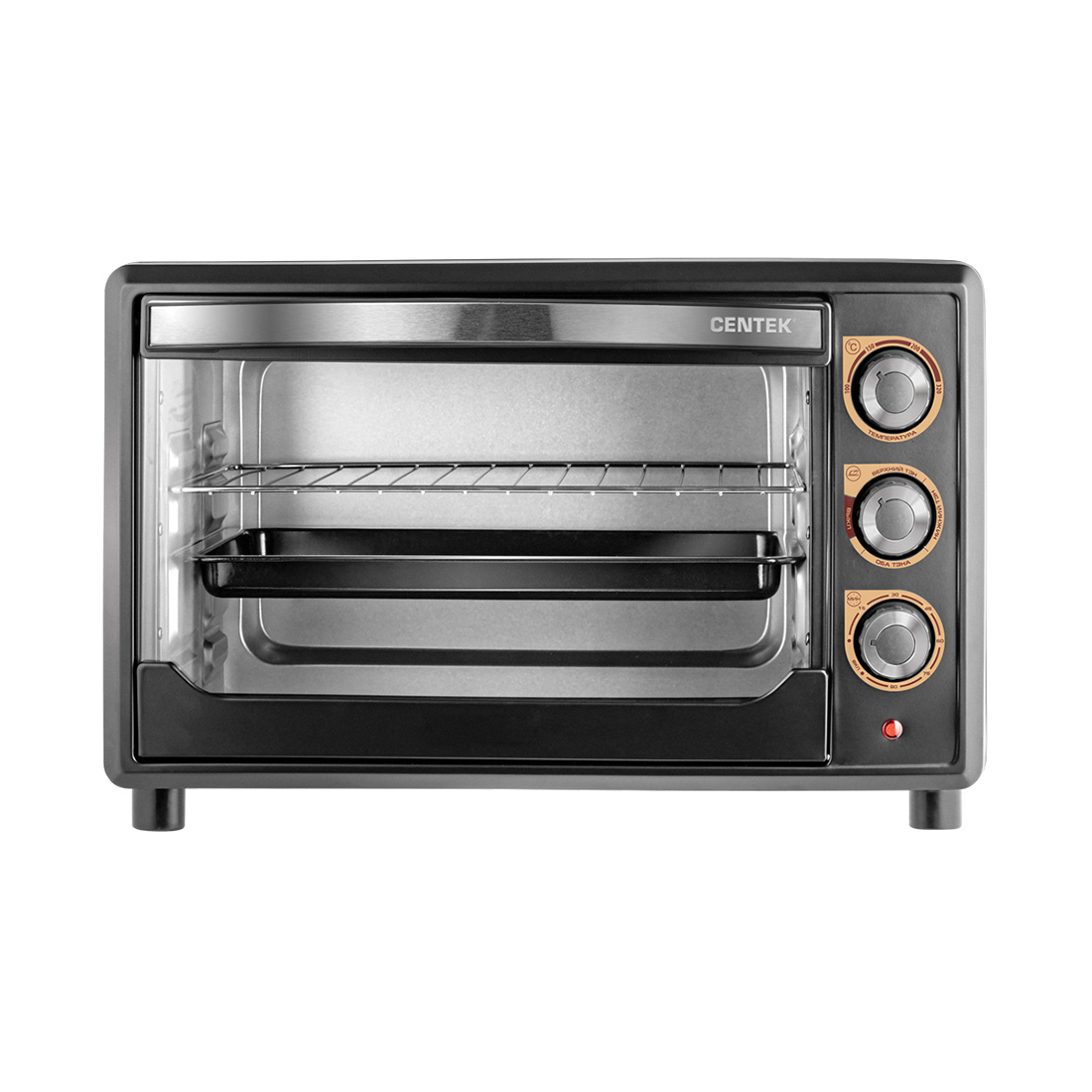 Электрическая печь Centek Black promo CT-1530-36  Электрическая печь Centek Black promo CT-1530-36