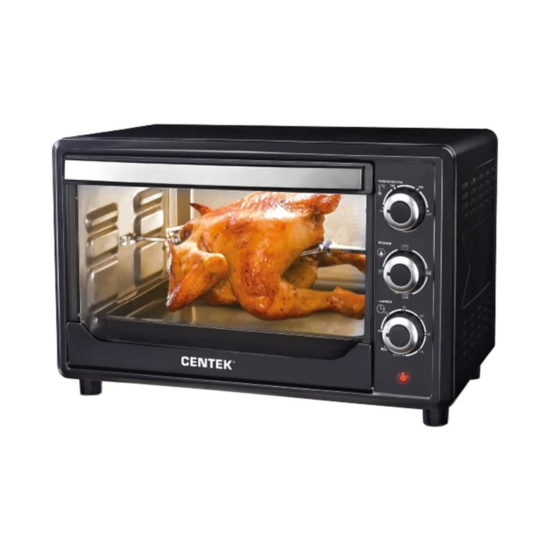 Электрическая печь Centek Grill CT-1530-36 Черный  Электрическая печь Centek Grill CT-1530-36 Черный