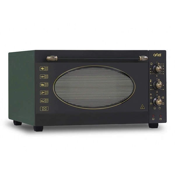 Мини-печь Artel MD 4218 L Retro KZ Black - фото 2