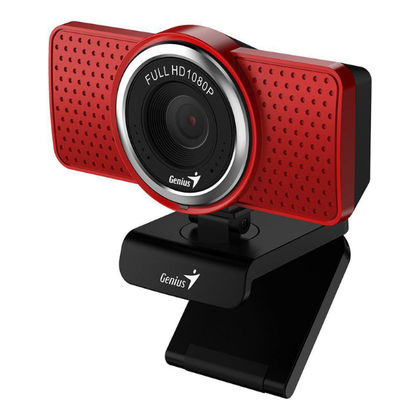 Веб-камера Genius ECam 8000, red, Full-HD 1080p