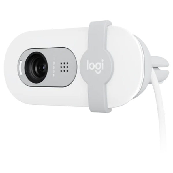 Веб-камера Logitech Brio 100 Full HD Off-White 960-001617 - фото 4