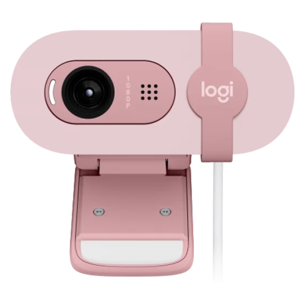 Веб камера Logitech Brio 100 Full HD Webcam Rose 960-001623
