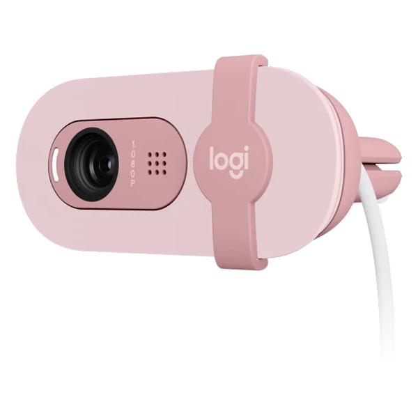 Веб камера Logitech Brio 100 Full HD Webcam Rose 960-001623