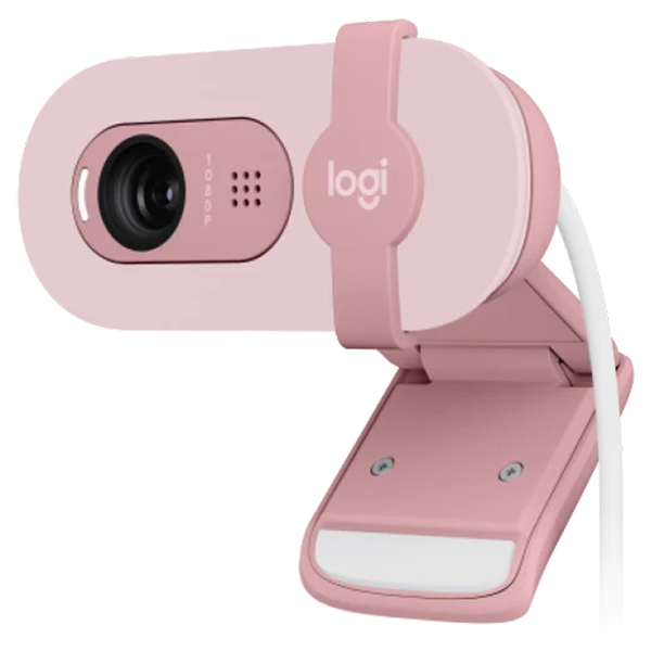 Веб камера Logitech Brio 100 Full HD Webcam Rose 960-001623