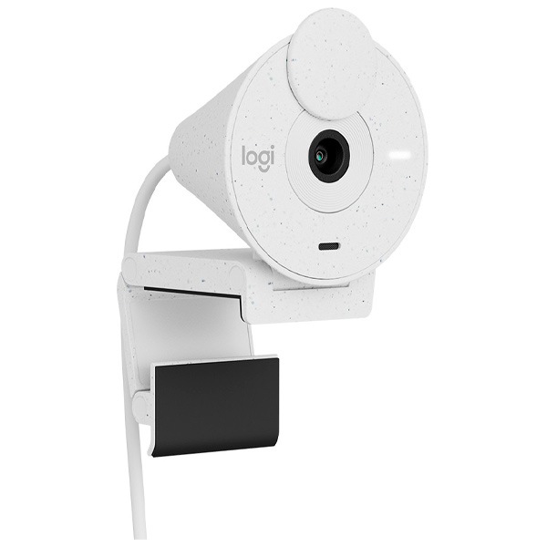 Веб-камера Logitech Brio 300 Full HD webcam - OFF-WHITE - USB-C, 960-001442