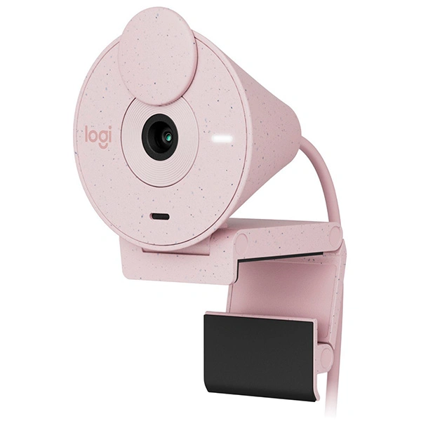 Веб-камера Logitech Brio 300 Rose - фото 2