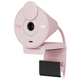 Веб-камера Logitech Brio 300 Rose - фото 2